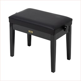LB-11BKG Банкетка, черная глянец, искусственная кожа, Rin LB-11BKG