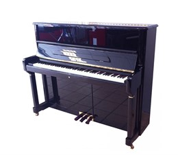 190047-1MK Performance P125E Пианино акустическое, черное, латунная фурнитура, W.Steinberg 190047-1MK