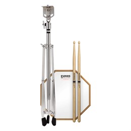 EVSP-RF10G-AT Пэд тренировочный односторонний 10" со стойкой и палочками, Evans EVSP-RF10G-AT