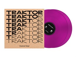 Native Instruments Traktor Control Vinyl Neon Pink Transparent Виниловый диск с таймкодами Traktor Control Vinyl Neon Pink Transparent