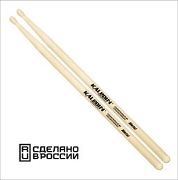 7KLHBML Metal Барабанные палочки, граб, деревянный наконечник, Kaledin Drumsticks 7KLHBML