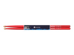 10104009 Colored Series Bluefire 7A RED Барабанные палочки, орех гикори, красные, HUN 10104009