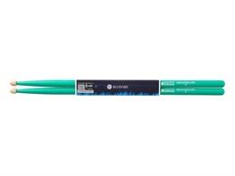 10104016 Colored Series Bluefire 7A GREEN Барабанные палочки, орех гикори, зеленые, HUN 10104016
