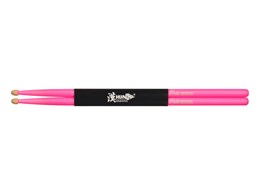 10101003010 Fluorescent Series 7A Барабанные палочки, розовые, орех гикори, HUN 10101003010