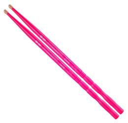 101020410 5ACG Grooves Барабанные палочки, орех гикори, цвет красный, HUN 101020410