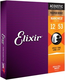 ELIXIR 16052 - Струны для акустической гитары 16052