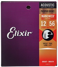 ELIXIR 16077 - Струны для акустической гитары 16077