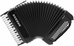 HOHNER Bravo I 49 F black - Аккордеон 1/2 A40461 HOHNER Bravo I 49 F black - Аккордеон 1/2 A40461