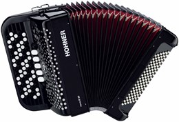 HOHNER Nova III 96 black (C-stepped) - Баян A4172
