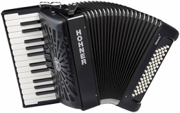 HOHNER Bravo II 60 black - Аккордеон 1/2 A16962