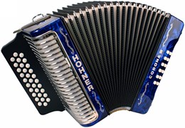 HOHNER Corona III BbEbAb dark blue - Аккордеон диатонический A5764