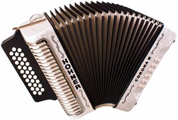 HOHNER Corona III GCF white - Аккордеон диатонический A5722