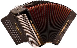 HOHNER Corona II XTREME FBbEb black - Аккордеон диатонический A5442