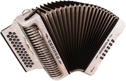 HOHNER Corona II XTREME FBbEb white - Аккордеон диатонический A5443