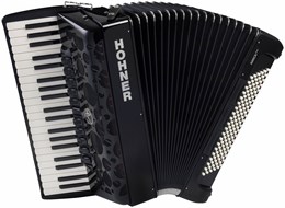 HOHNER Amica Forte IV 120 black - Аккордеон 4/4 A38321