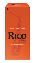 RJA2515 Rico Трости для саксофона альт, размер 1.5, 25шт, Rico RJA2515