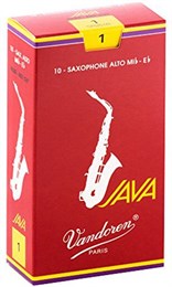 Vandoren SR261R JAVA Red Трости для саксофона альт No 1,0 (10шт) SR261R