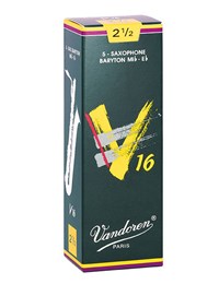 Vandoren SR7425 V16 Трости для саксофона баритон, размер 2.5, 5шт SR7425