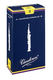 Vandoren SR233 Трости для саксофона сопранино Традиционные №3, 10шт SR233
