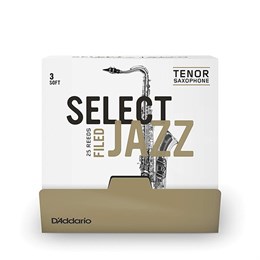 RSF01TSX3S-B25 Select Jazz Filed Трости для саксофона тенор, размер 3, мягкие (Soft), 25шт, Rico RSF01TSX3S-B25