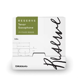 DKR01305-B25 Reserve Трости для саксофона тенор, размер 3.0+, 25шт в индивидуальной упаковке, Rico DKR01305-B25