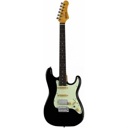 CRAFTER Charlotte (Silhouette) VVS MP Cosmic Black - Электрогитара CHARLOTTE S VVS MP CB