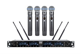 XLINE WS-1200A Радиосистема четырёхканальная c четыремя ручными передатчиками WS-1200A