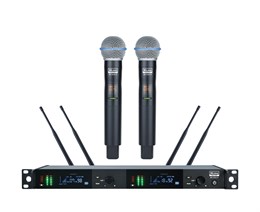 XLINE MD-262A-D(NEW) Радиосистема двухканальная c двумя ручными передатчиками MD-262A-D(NEW)