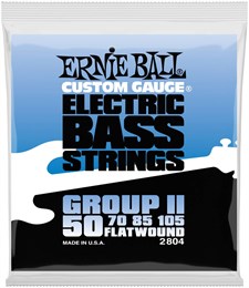 ERNIE BALL 2804 Flatwound 50-105 - Струны для бас-гитары P02804