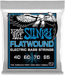 ERNIE BALL 2815 Flatwound Slinky Extra 40-95 - Струны для бас-гитары P02815