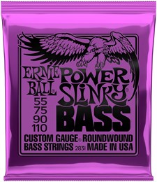 ERNIE BALL 2831 Nickel Wound Slinky Power 55-110 - Струны для бас-гитары P02831