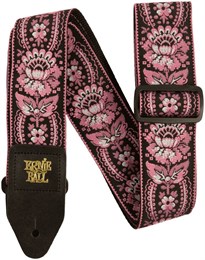 ERNIE BALL 5347 Jacquard Pink Orleans - Ремень для гитары P05347