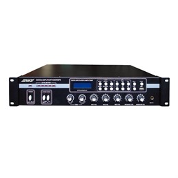 ABK PA-230 Радиоузел, усилитель, USB, MP3, 2 мик.входа, 2 AUX, 20Вт, 4 Ом PA-230