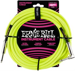 ERNIE BALL 6085, 5.49м - Инструментальный кабель P06085