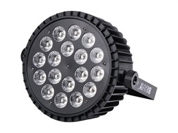 Bi Ray PLC006S Светодиодный прожектор, 18х12Вт, RGBWAUV PLC006S