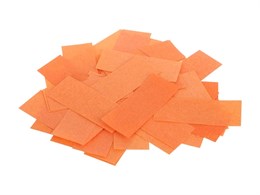 Foix OPCO Бумажное конфетти 20х50мм, оранжевый, упаковка 1 кг OPCO