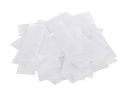 Lfocus FTPCW Конфетти из специализированной бумаги (тишью) 17х55мм, белый, упаковка 1 кг FTPCW