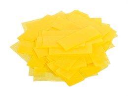 Lfocus FTPCY Конфетти из специализированной бумаги (тишью) 17х55мм, жёлтый, упаковка 1 кг FTPCY