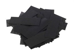 Lfocus FTPCBL Конфетти из специализированной бумаги (тишью) 17х55мм, чёрный, упаковка 1 кг FTPCBL