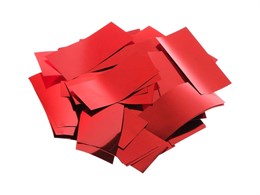 Lfocus FMCR Конфетти металлизированное 17х55мм, красный, упаковка 1 кг FMCR