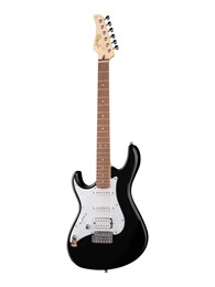 Cort G250-LH-WBAG-BLK G Series Электрогитара леворукая, черная, с чехлом G250-LH-WBAG-BLK