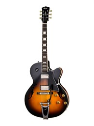 Cort Yorktown-BV-TAB-BAG Hollow Body Series Электрогитара, арктоп, с чехлом Yorktown-BV-TAB-BAG
