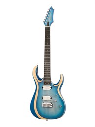 Cort X700-Duality-II-PIB X Series Электрогитара, синяя, с чехлом X700-Duality-II-PIB