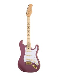 Justpro ST10SE-MC02-CR Электрогитара, бордовая ST10SE-MC02-CR