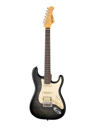 Prodipe JMFST93ALDERTBK Электрогитара ST93, черная JMFST93ALDERTBK