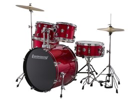 Ludwig LC17514 Accent Drive Барабанная установка, красная LC17514