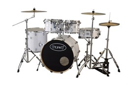 TJW JW225-E2-WH Барабанная установка (2 коробки), белая JW225-E2-WH