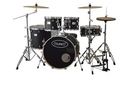 TJW JW225-E3-MB Барабанная установка (2 коробки), черная JW225-E3-MB