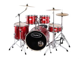 TJW JW225-E3-MRD Барабанная установка (2 коробки), красная JW225-E3-MRD