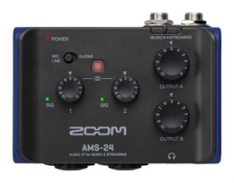 Zoom AMS-24 - Аудиоинтерфейс для музыки и стриминга AMS-24